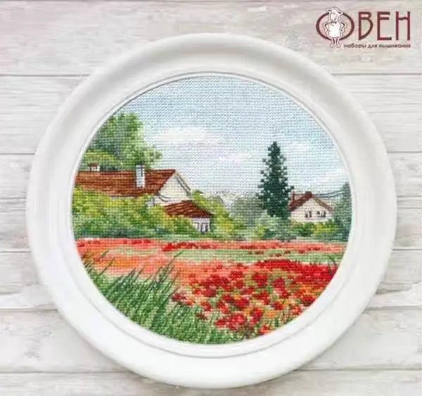 Zestaw Haftu Krzyżykowego XIUSPRING 18CT – Motyw Kreskówkowy | Bawełna 100%, Płótno 25×25 cm | Dekoracja DIY